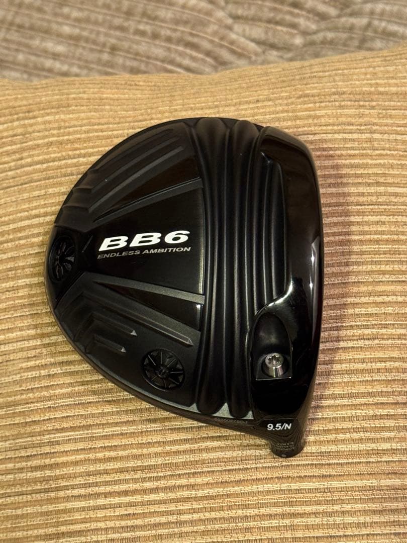 ラウンド未使用 プログレス BB6 9.5度 ヘッドのみ
