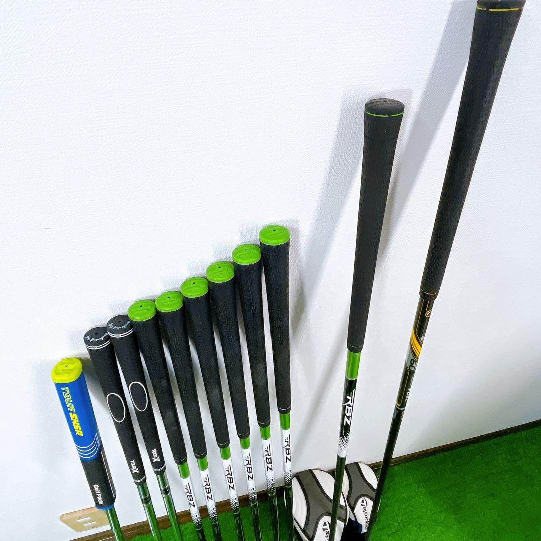 レフティー　テーラーメイド RBZ メンズ　ゴルフセット　パーリーゲイツ
