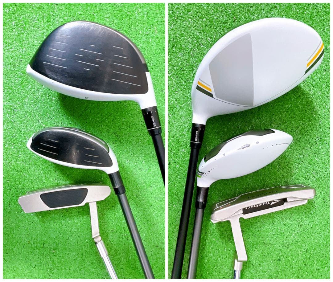 レフティー　テーラーメイド RBZ メンズ　ゴルフセット　パーリーゲイツ