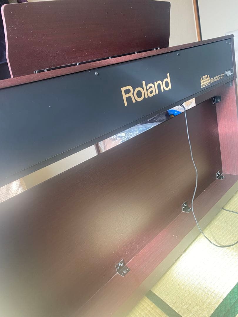 Rolandデジタルピアノ88鍵盤 ダークブラウン08年製(送料12000円)