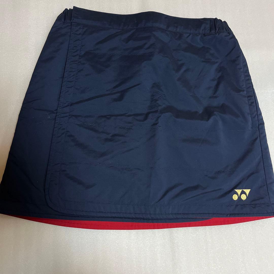 YONEX フード付きベスト リバーシブルスカートセット M