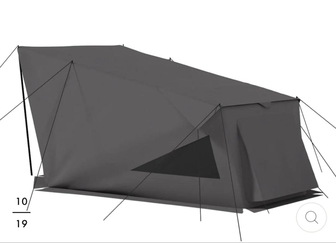 【タイムセールTokyoCraftsモントー+インナー テント+TPUウインドウ