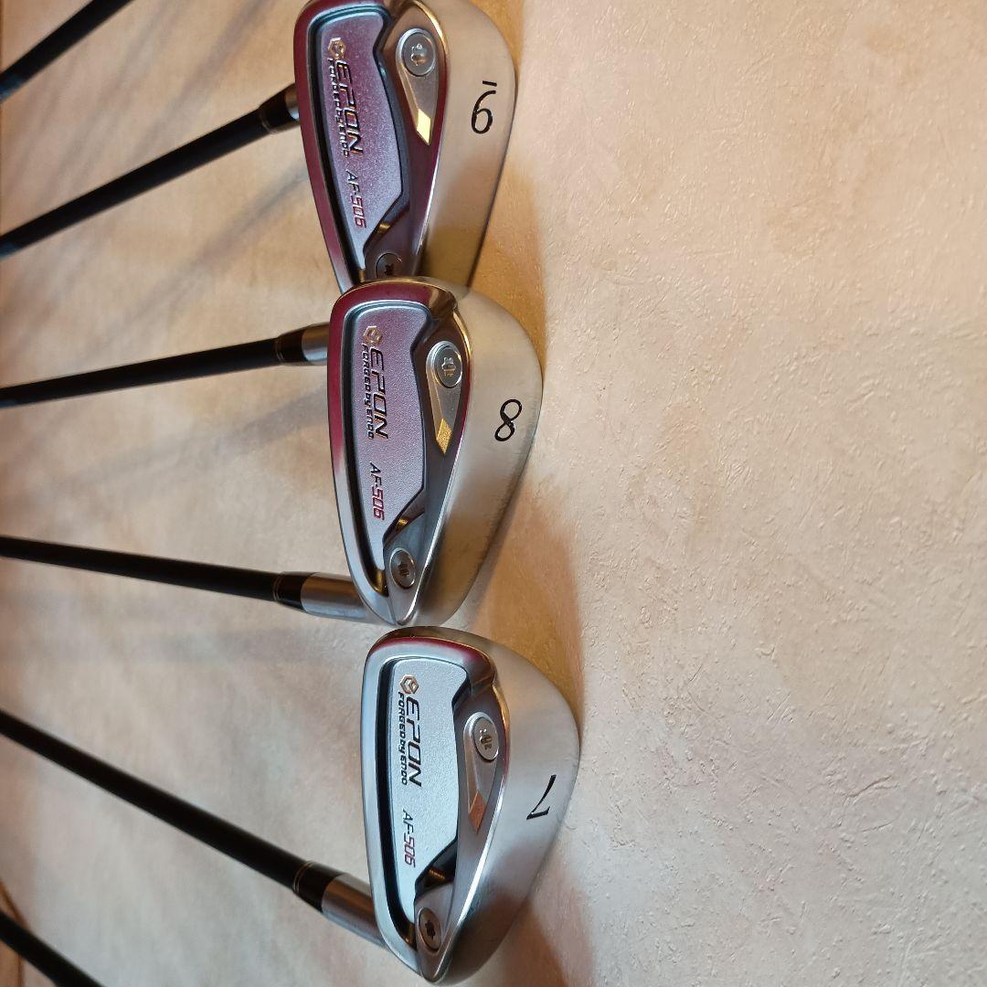 Epon AF-506アイアン、ウェッジ9本セットトラビル105Ｓ