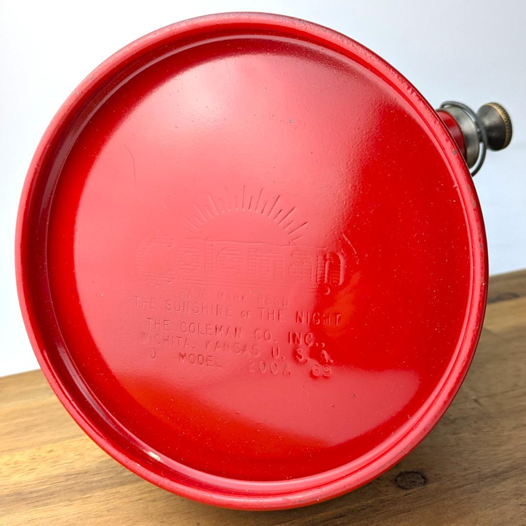 Coleman コールマン 200A 69年10月 ランタン リフィニッシュ美品