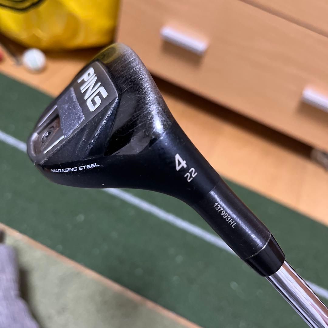 PING G400 ユーティリティ 4番 22度