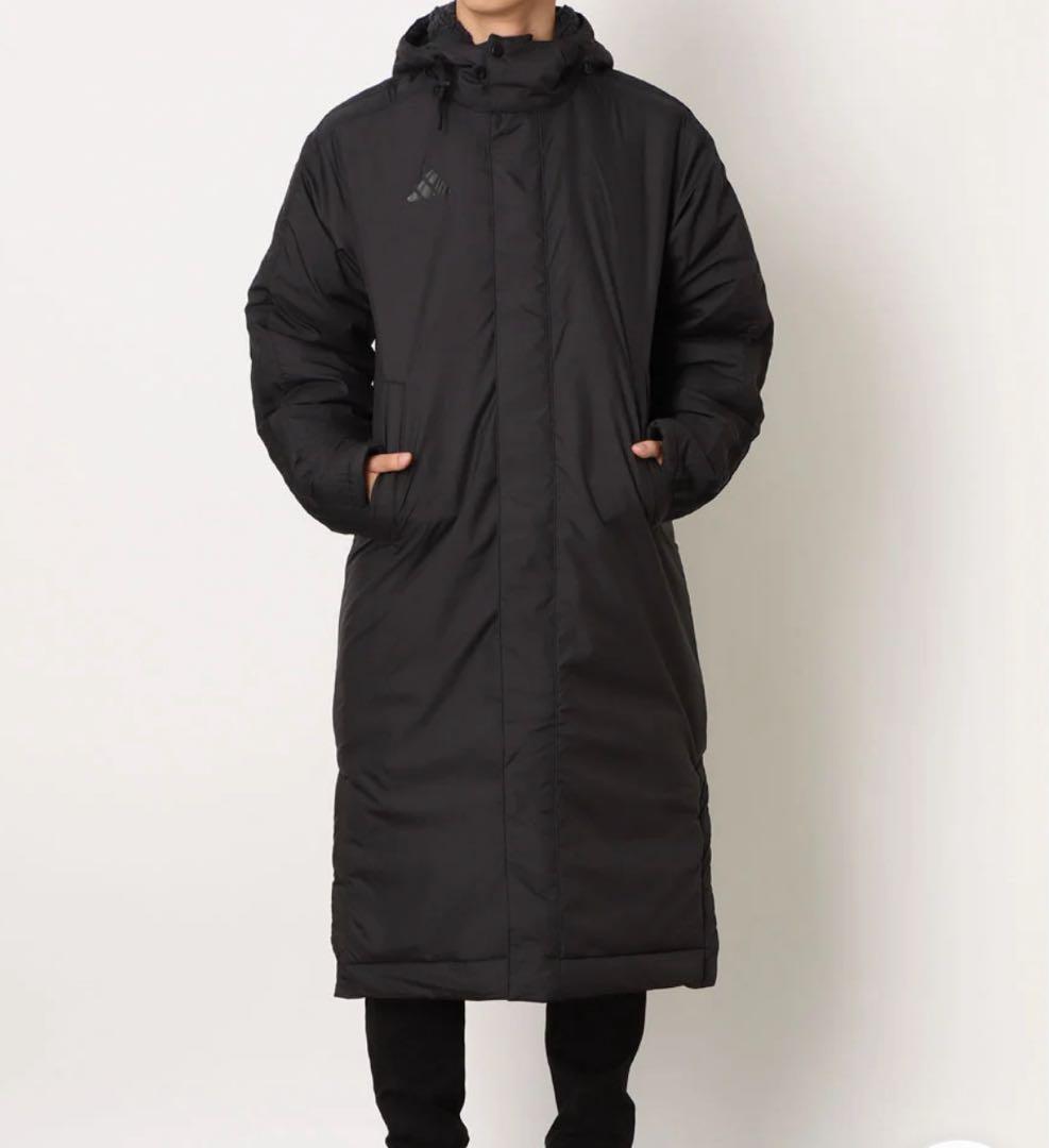 【新品・未使用品】adidas フード付きベンチコート XXL