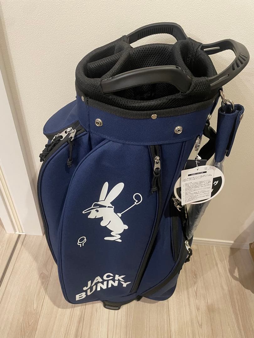 新品　JACKBUNNY キャディバッグ　ジャックバニー