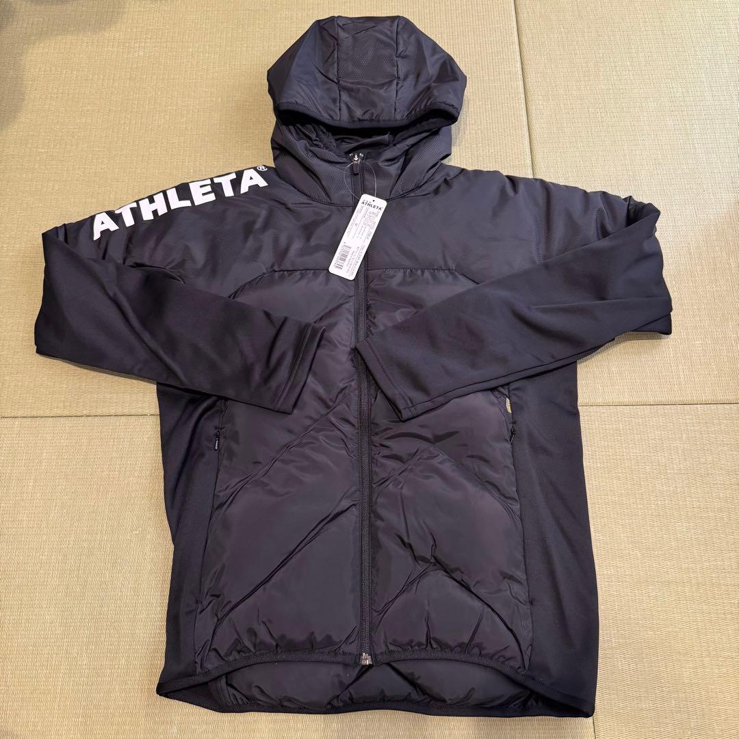 ATHLETA アスレタ　中綿ウォームジャケット　ジャケット パンツ M 黒