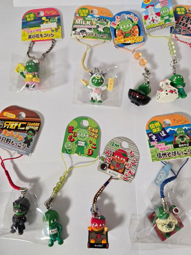 ご当地 まりもっこり ストラップ まとめ売り 大量 タグ付き
