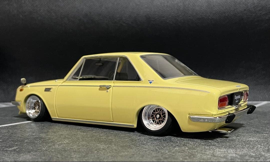 1/24 アシェット 国産名車 TOYOTA 1600GT改 カスタム 旧車