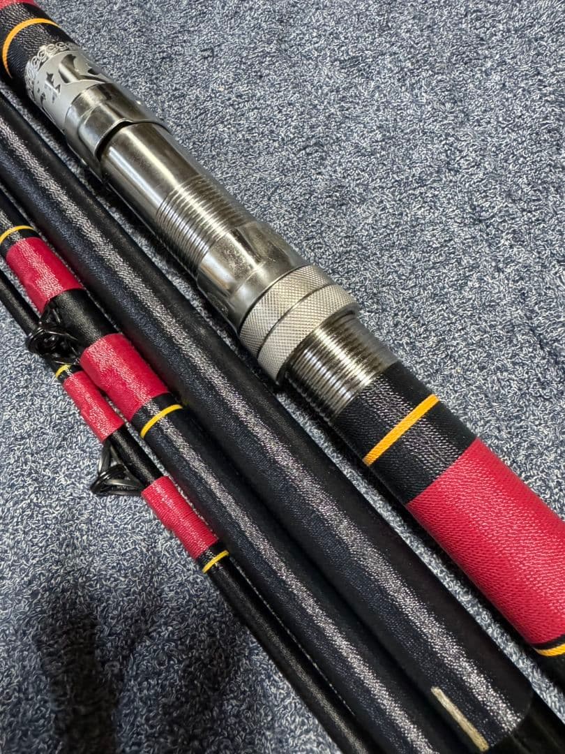 がまかつ　がまくえ　マーク2 70号　4.8m クエ竿　アラ