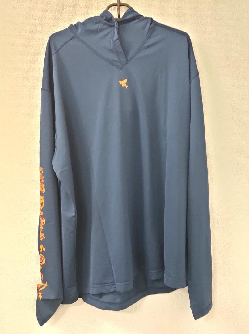 【新品】冒険用品 フーディシャツ アルタミラツインUV ダスクオレンジ XXL