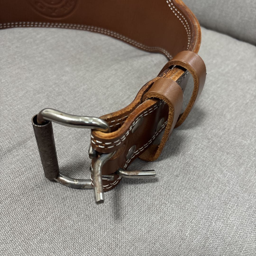 ゴールドジム プロレザーベルト Sサイズ