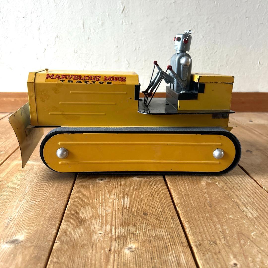 ブリキ トラクター型ロボット マーベラス・マイク ヴィンテージ1950年代製造