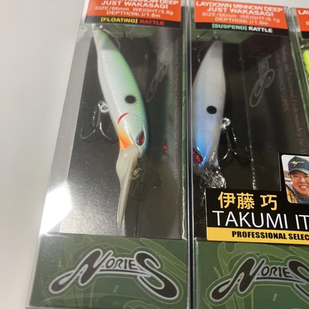 ノリーズ　レイダウンミノージャスト　　ワカサギ　NORIES
