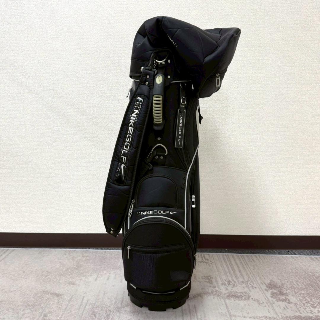 超美品 NIKE GOLF 軽量 ゴルフバッグ デカロゴ