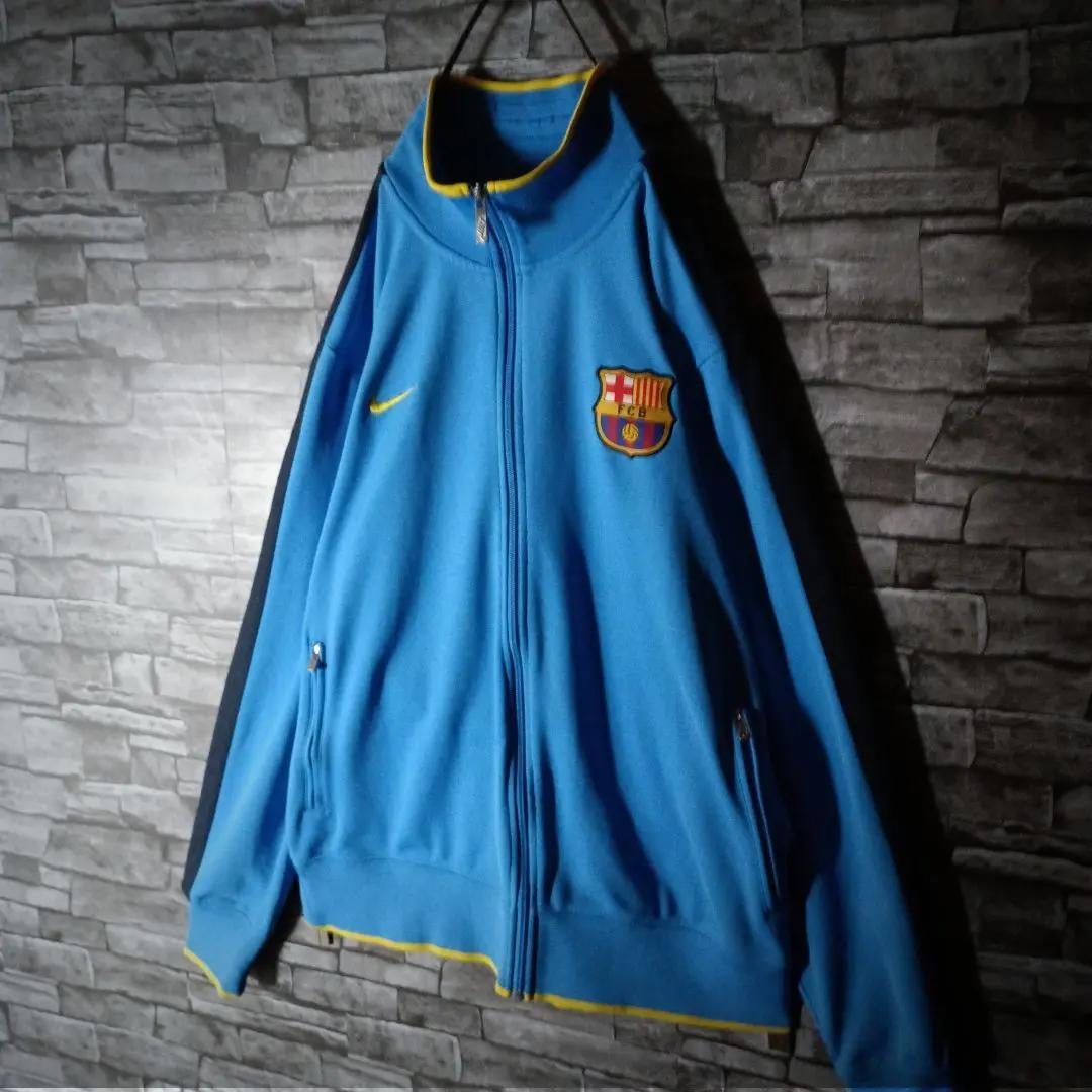 NIKEジャージ スペイン FCバルセロナ チームエンブレム バックロゴ XL