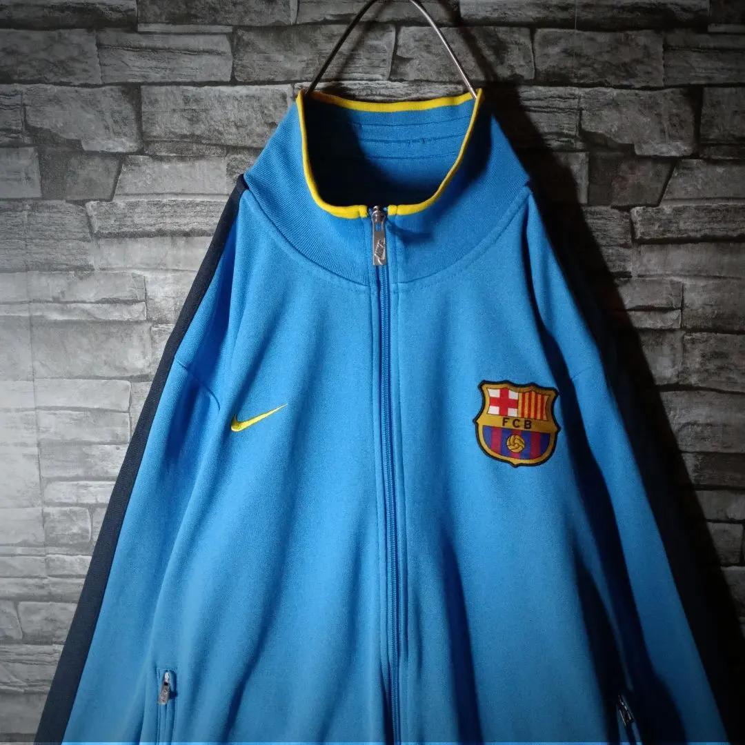 NIKEジャージ スペイン FCバルセロナ チームエンブレム バックロゴ XL