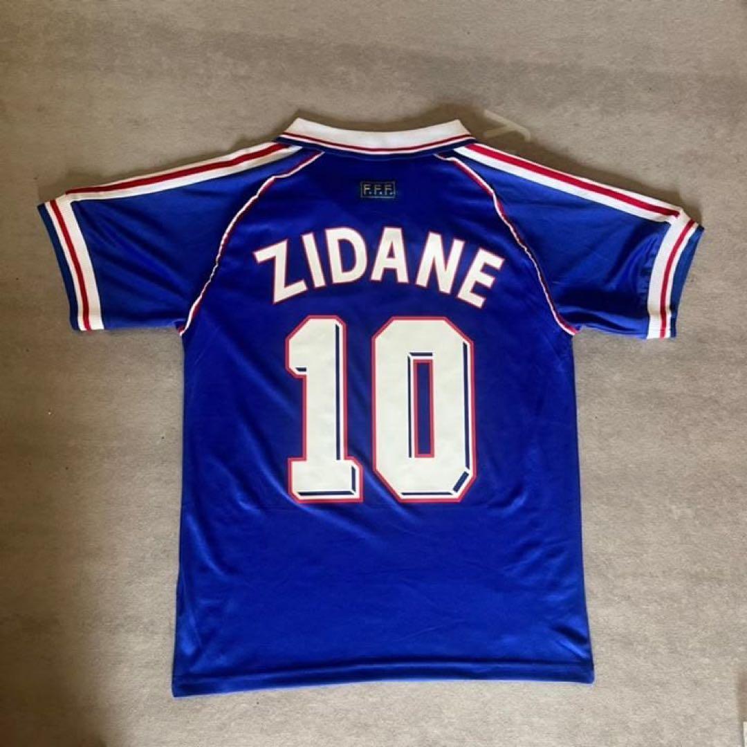 フランス代表 1998ホームユニフォーム ワールドカップ優勝 ジダン