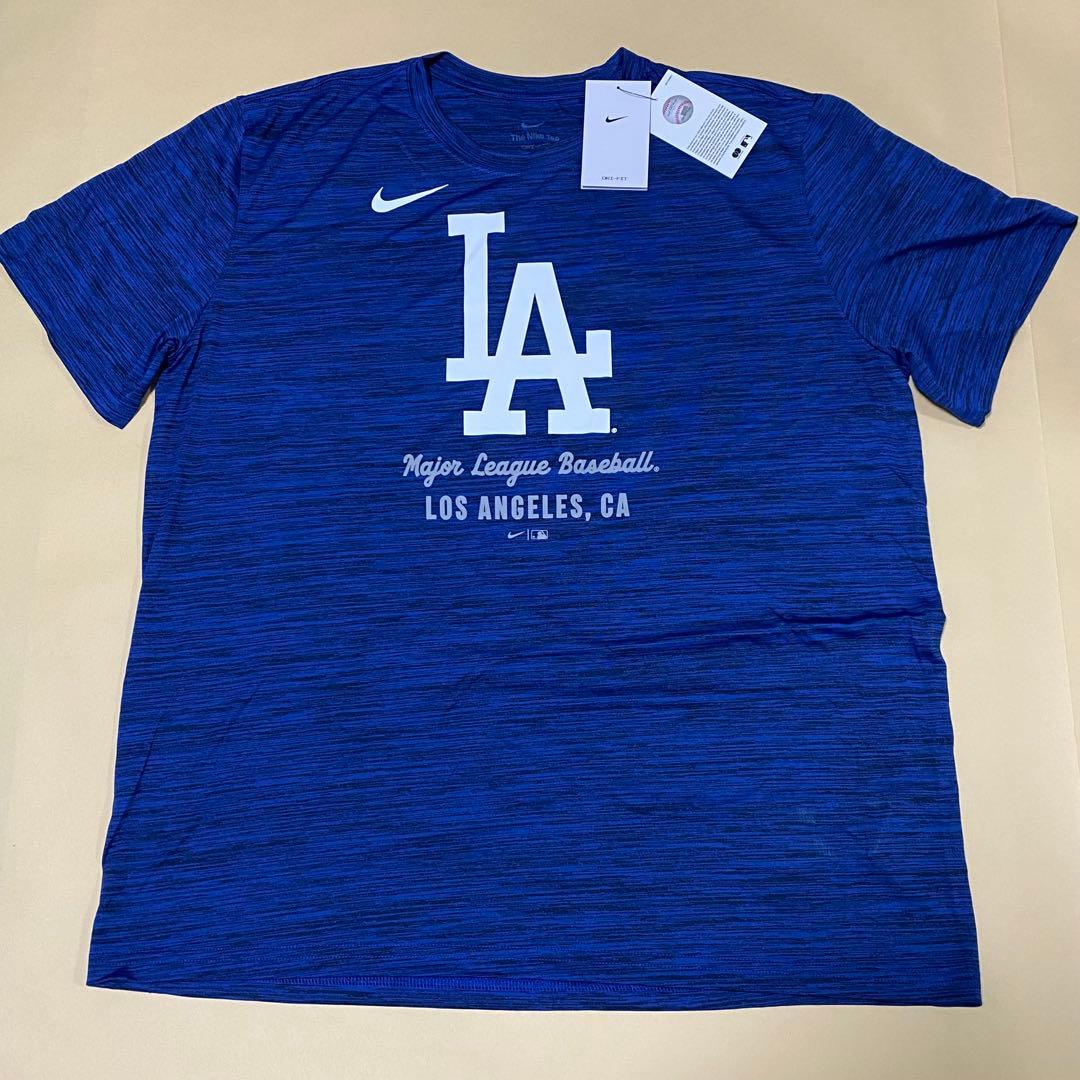 XL　ドジャース　ドライTシャツ ナイキ　大谷翔平