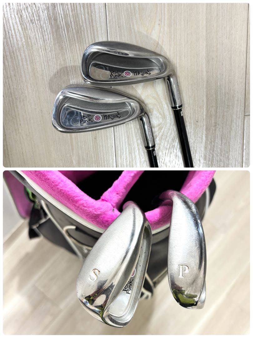 パーソンズ レディース用　ゴルフセット　フレックスL 右用　PERSON`S