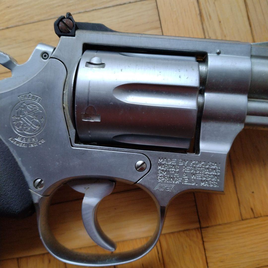 コクサイ S&W357MAGNUMリボルバー　ASGKマ−ク