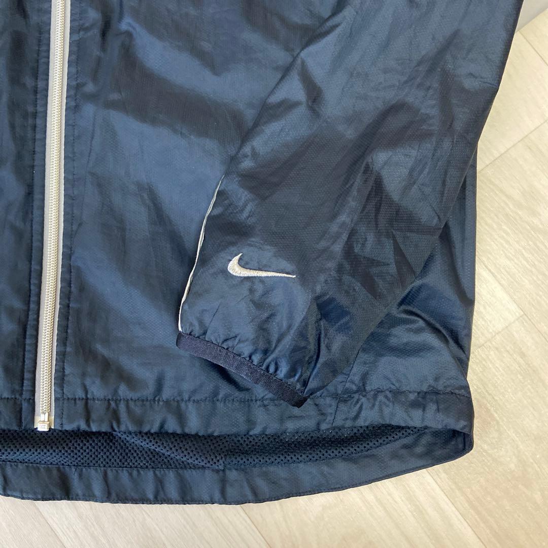 NIKE ナイキ L ナイロンセットアップ 紺色