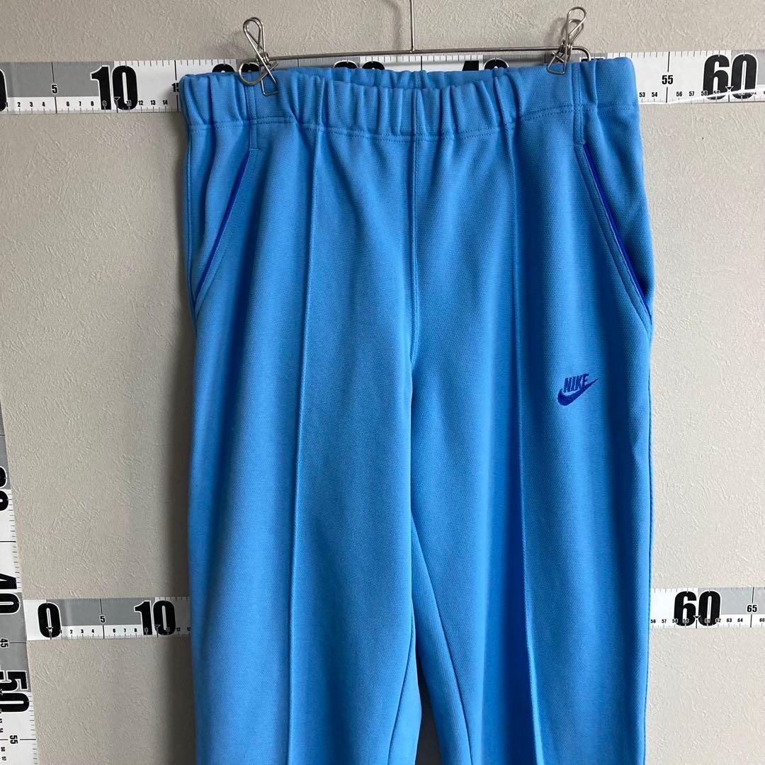 90s NIKE ナイキ トラックジャージ ズボン 水色 M日本製 パンツ