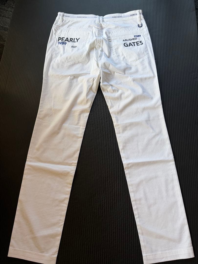 新品　PEARLYGATES パーリーゲイツ　パンツサイズ5 ホワイト（白）