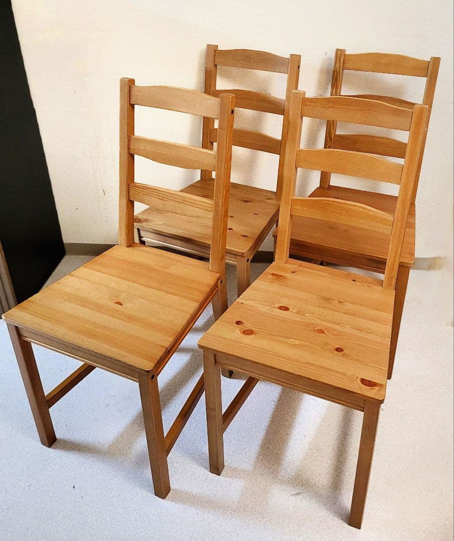 【廃盤品】IKEA JOKKMOKK ヨックモック 椅子4脚セット