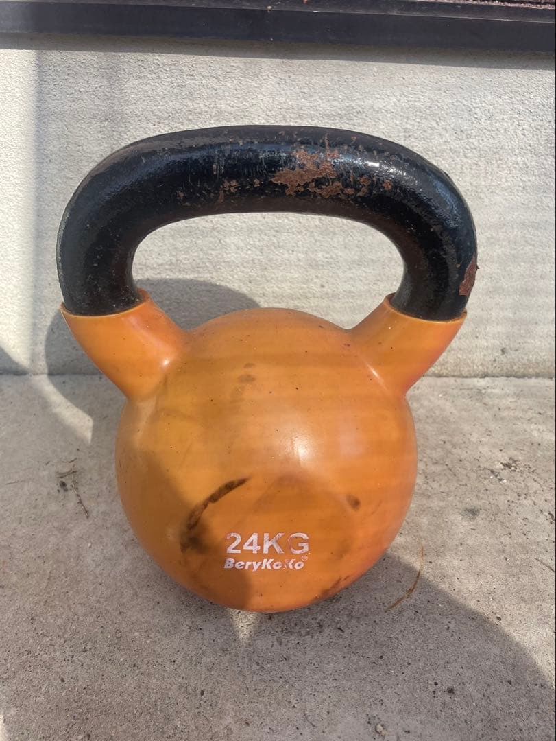 BeryKoKo ケトルベル 24KG グリーン　筋トレ　ウエイトトレーニング
