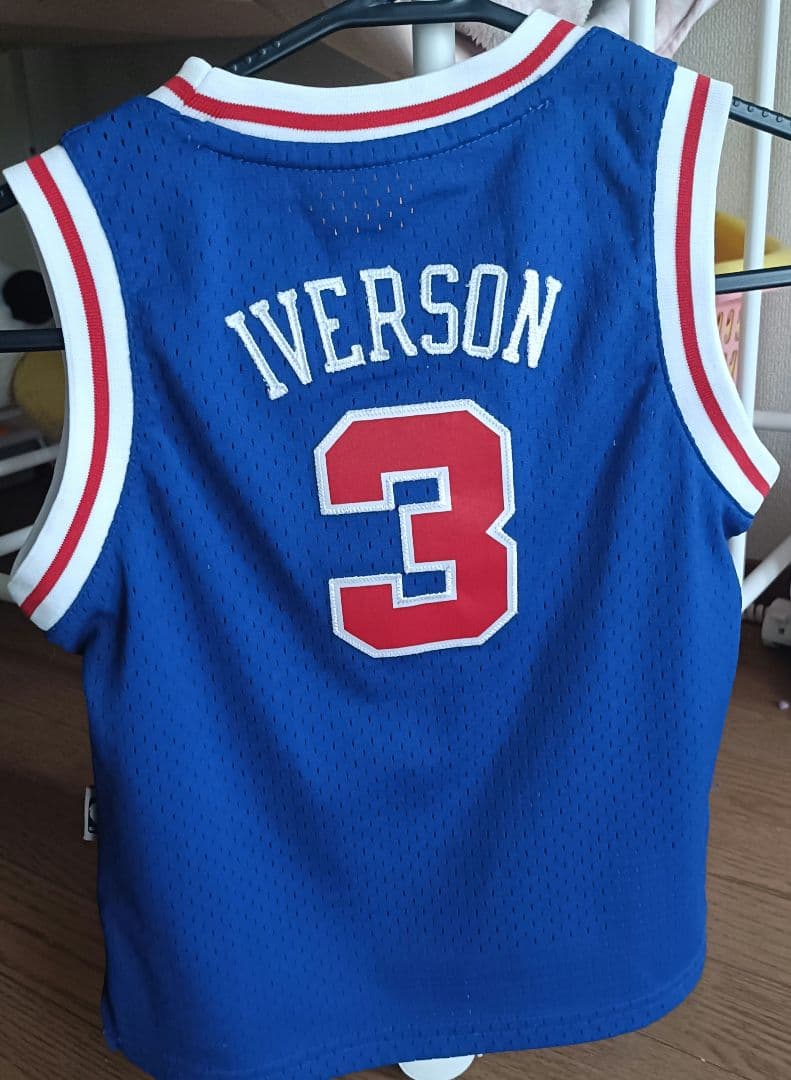NBA キッズ ユニフォーム アイバーソン 美品