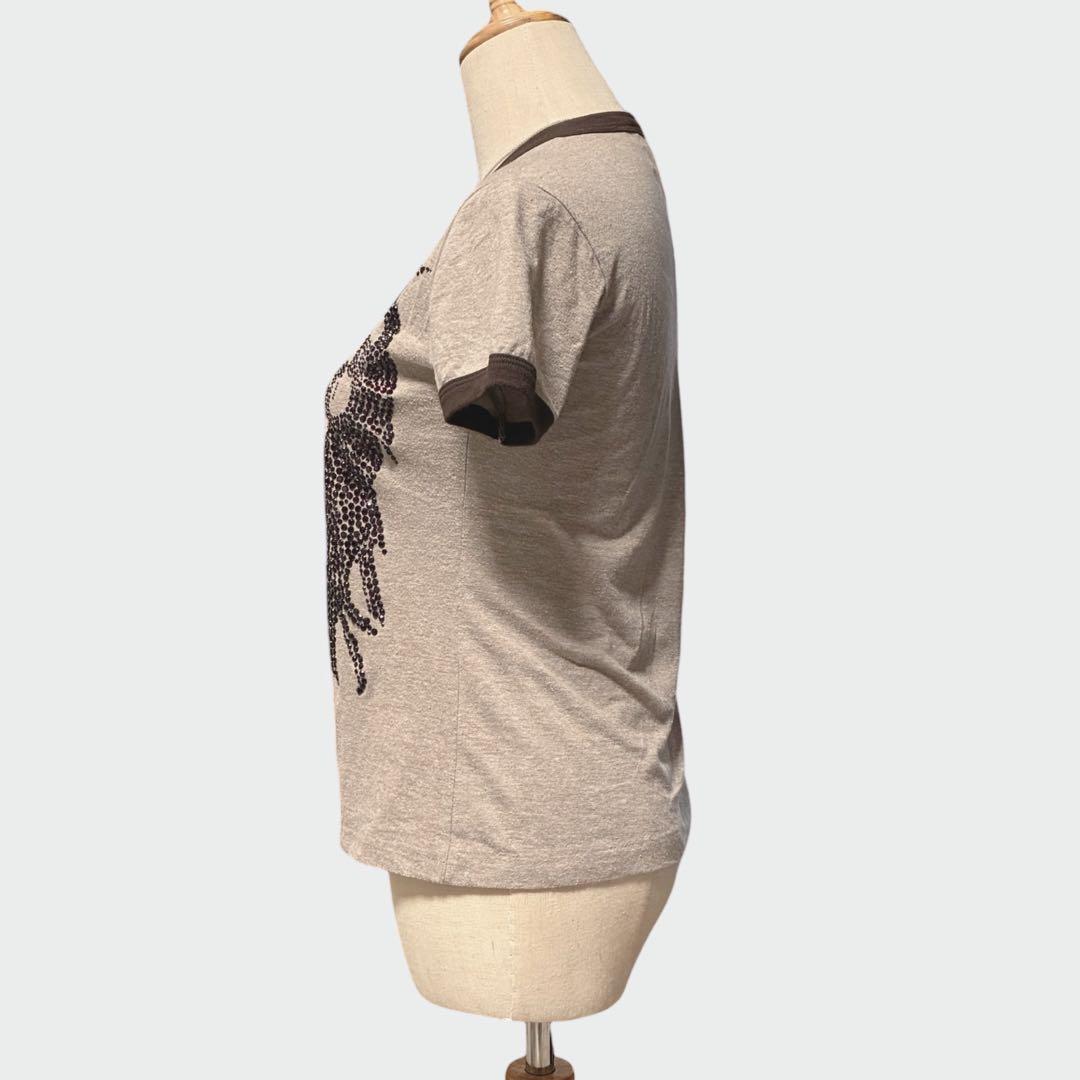 希少 アイコニッククチュール ボブマーリー Tシャツ リンガーラインストーン M