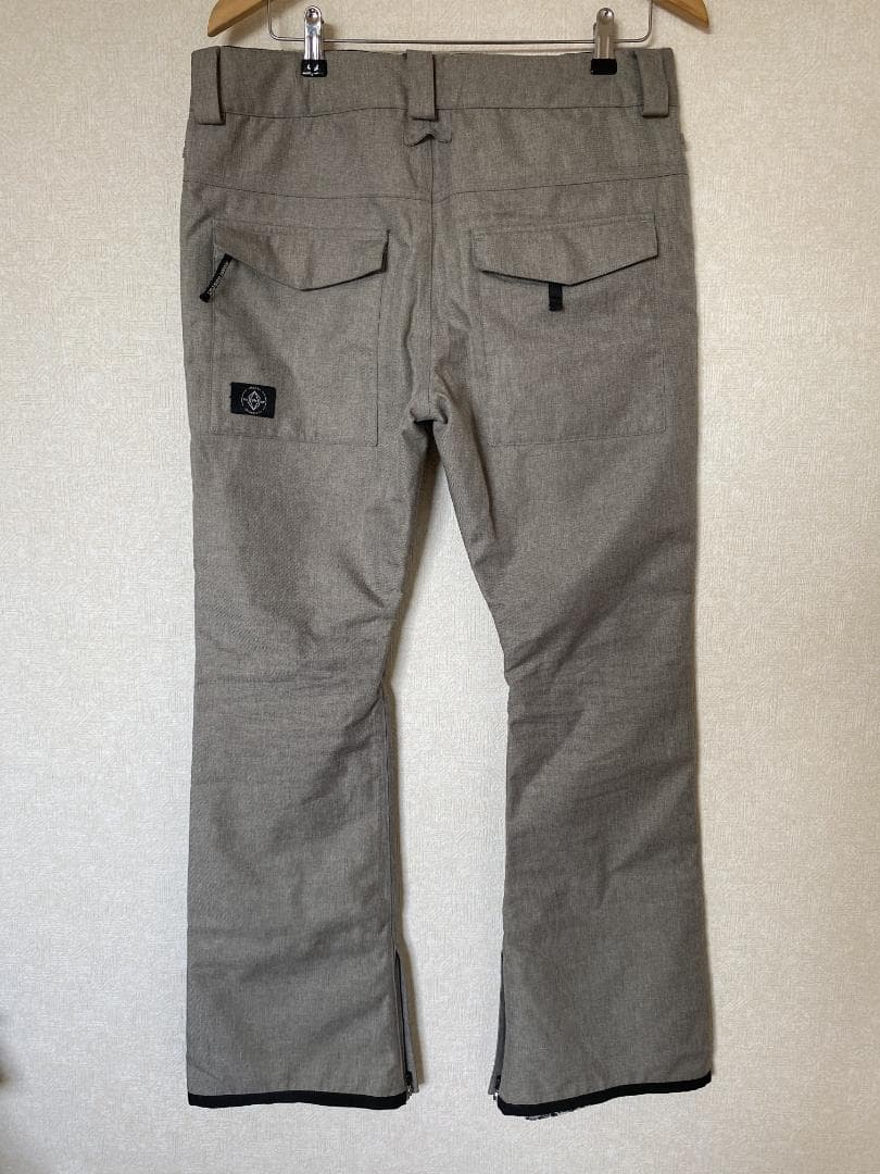 未使用 ROME SDS スノーボードウェア パンツ グレー XL