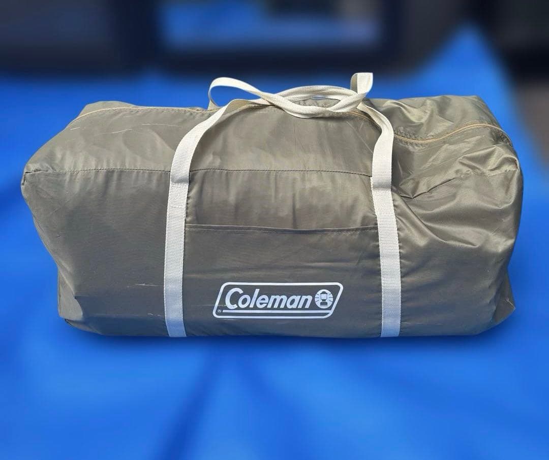 美品【Coleman】コールマン　キャンプ　宿泊ファミリー　2ルームテント