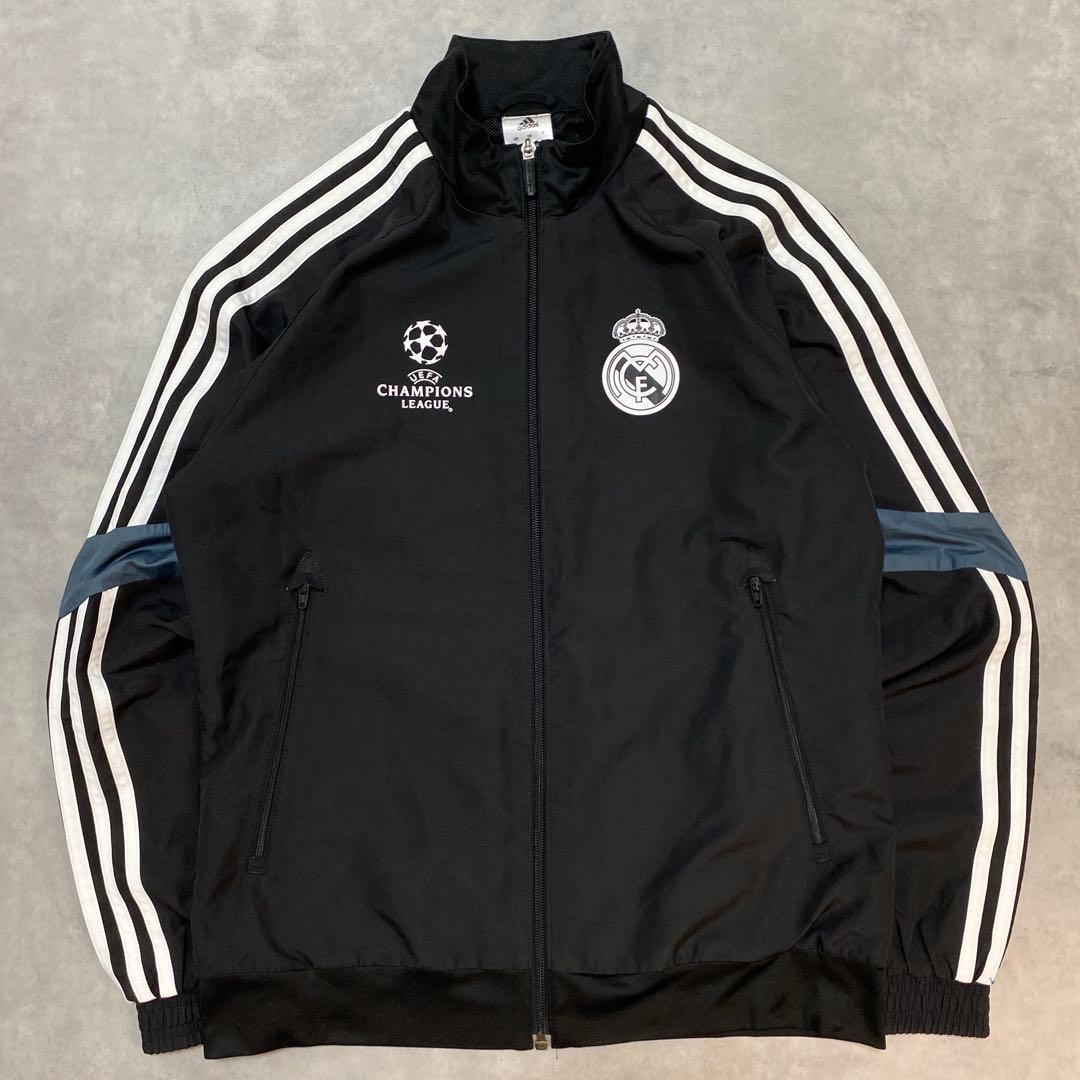 【美品】レアルマドリード ウェア ジャージ アンセムジャケット Sサイズ