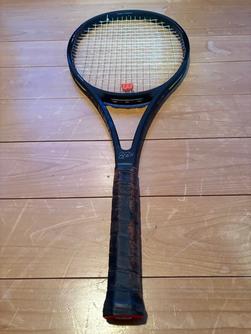 Wilson PRO STAFF RF97 フェデラーモデル＋黒テニスバッグ