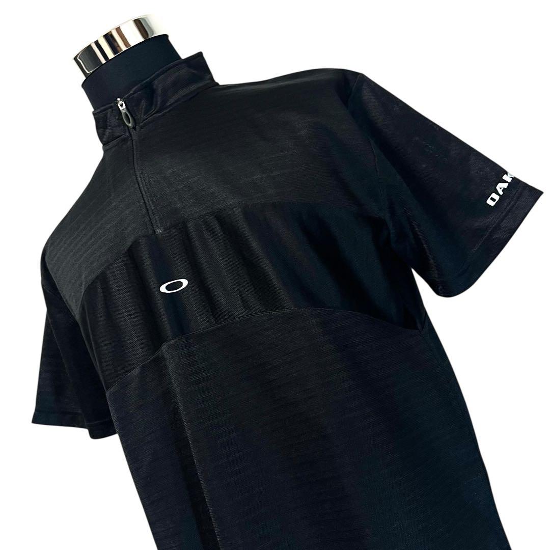 【大きいサイズ】【XL】OAKLEY ハーフジップ ゴルフウェア メンズ