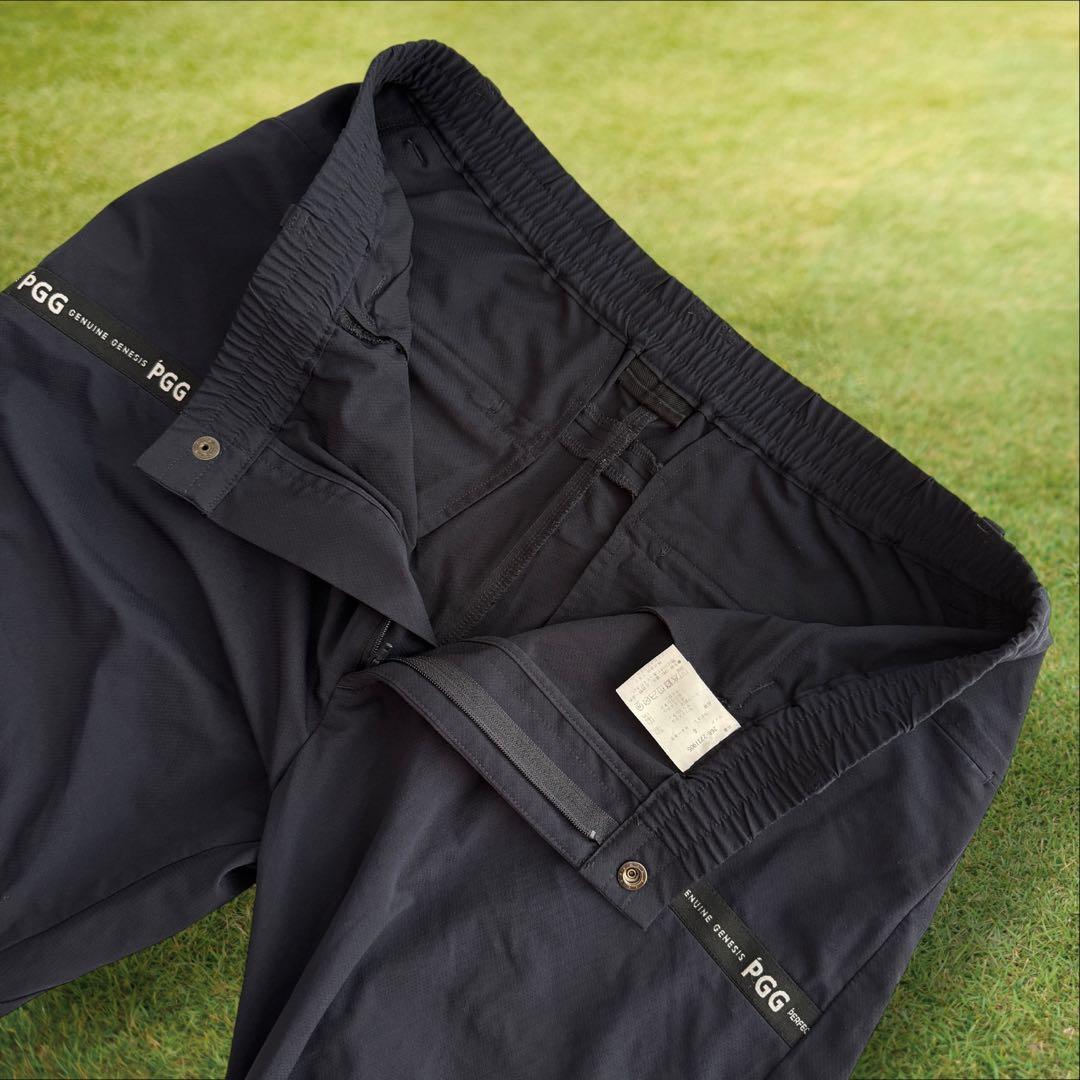 現行モデル　パーリーゲイツ　PGG パンツ XL〜XXL相当 紺 ジョガーパンツ