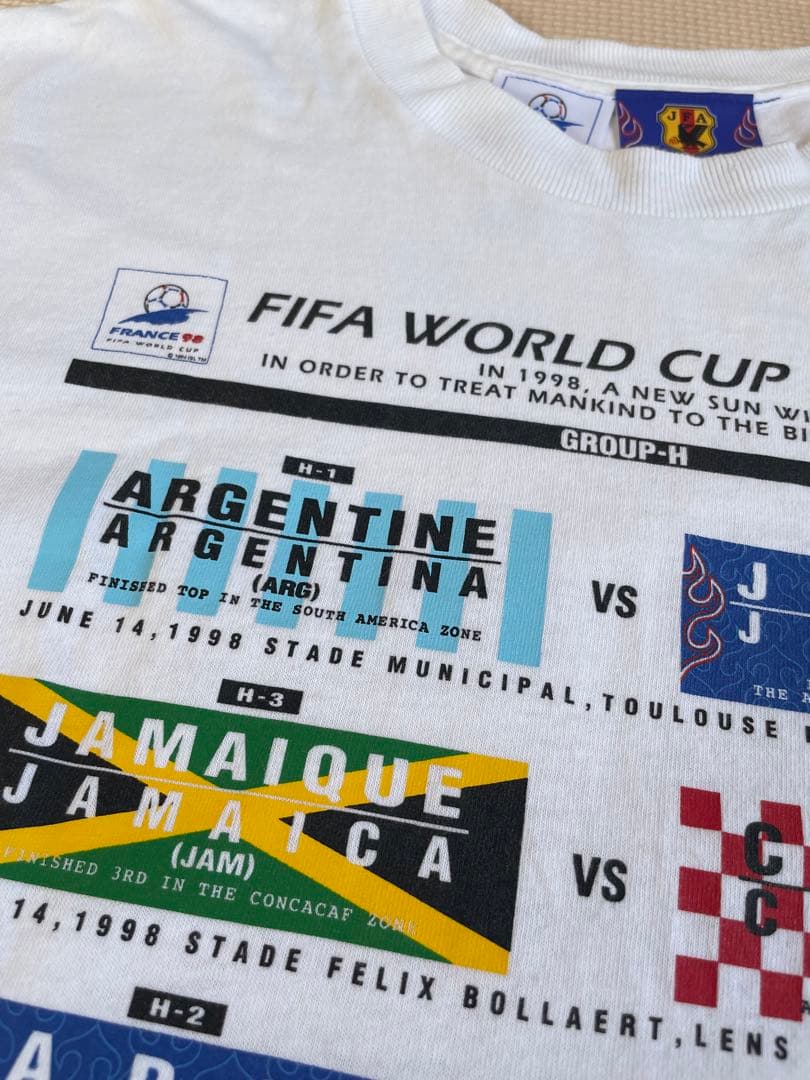 FIFA1998 フランス大会　1998年限定Tシャツ