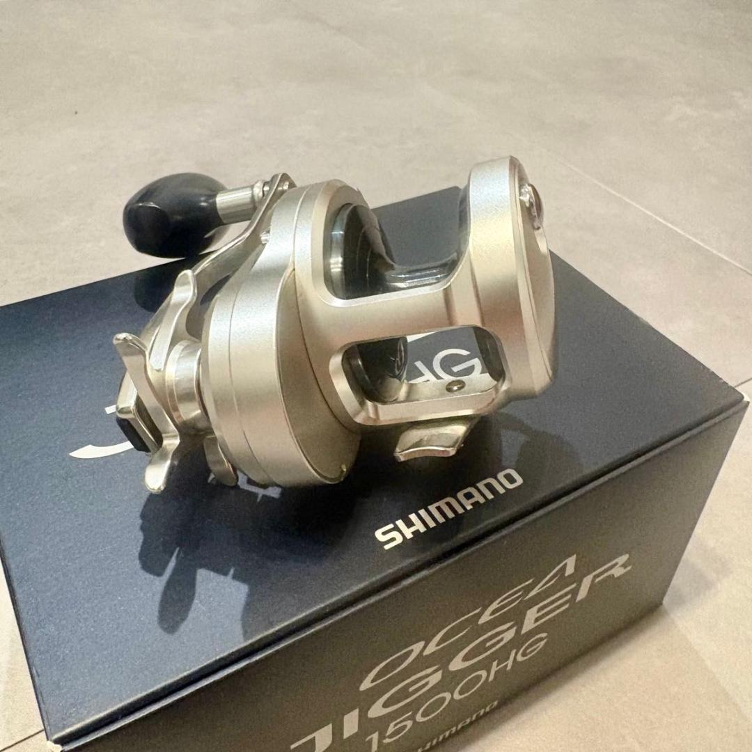 21オシアジガー 1500HG　シマノ　ジギング　スロージギング　SLJ