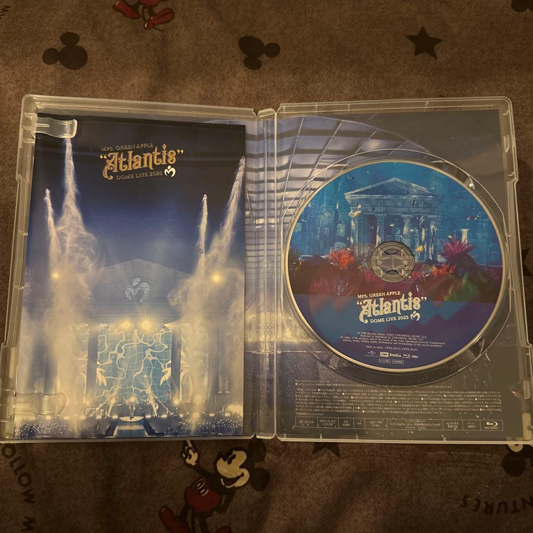 み*ぃ様 【初回限定盤】AtlantisのみBluRay Mrs. GREEN