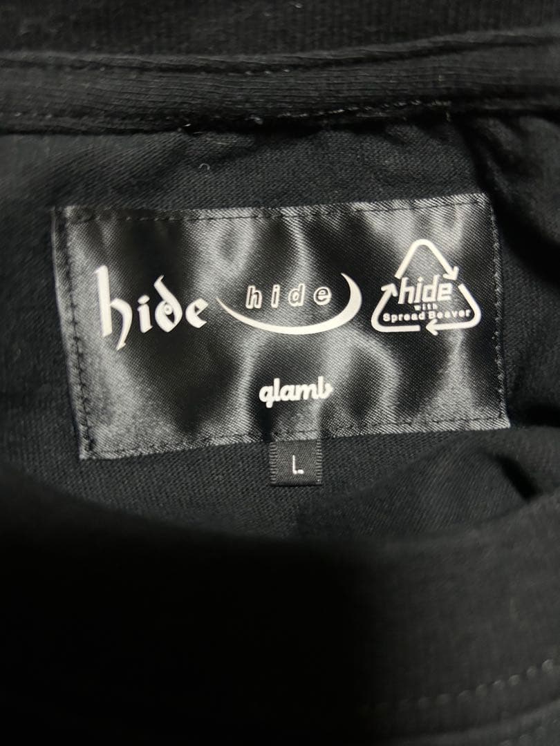 美品！glambコラボ♡hideTシャツ Lサイズ