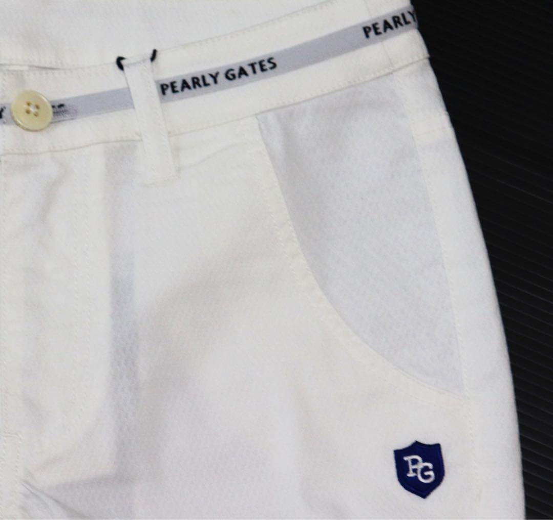 《パーリーゲイツ》新品 ティー付 薄手 接触冷感 ストレッチパンツ 0(W71)
