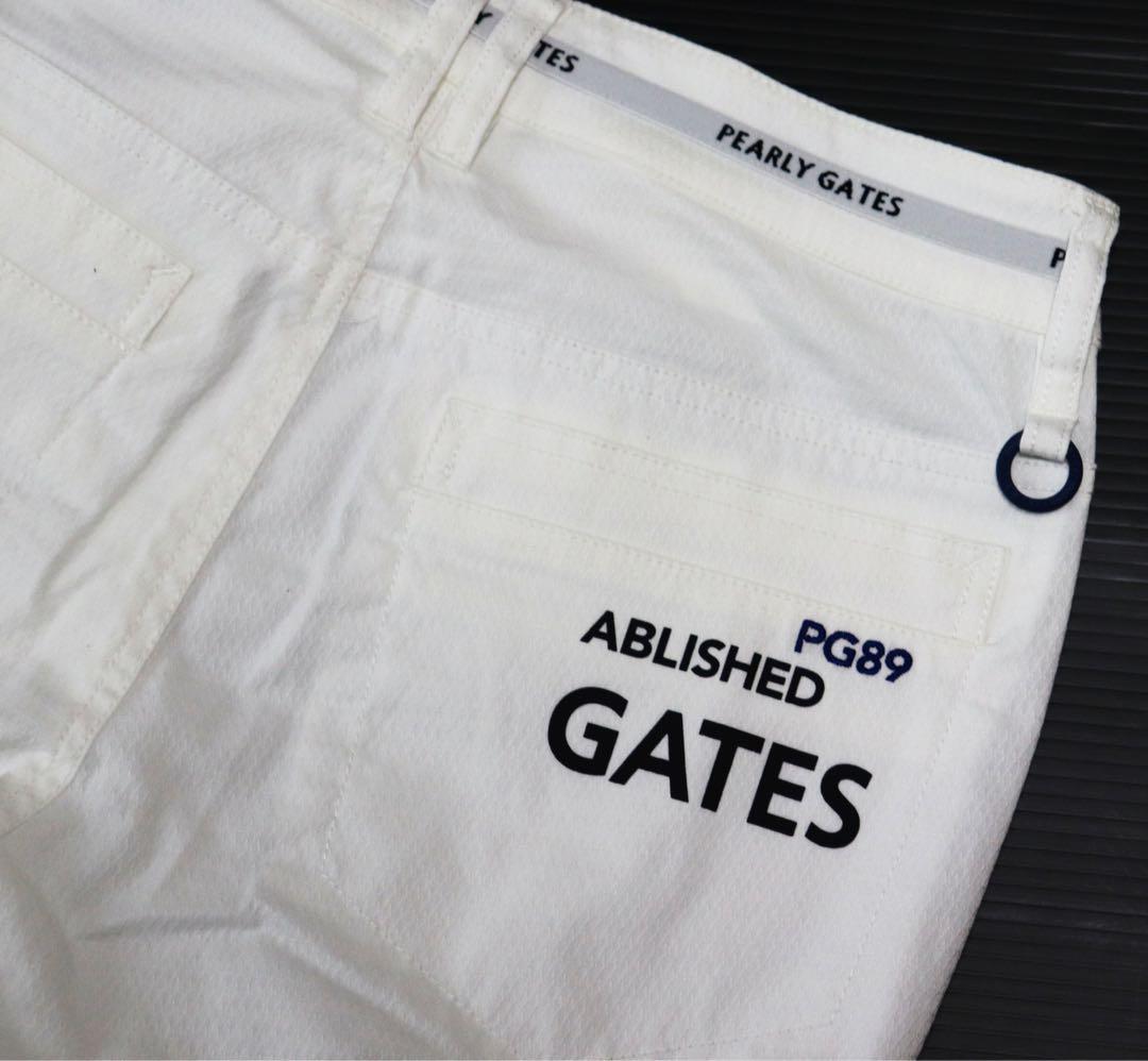 《パーリーゲイツ》新品 ティー付 薄手 接触冷感 ストレッチパンツ 0(W71)