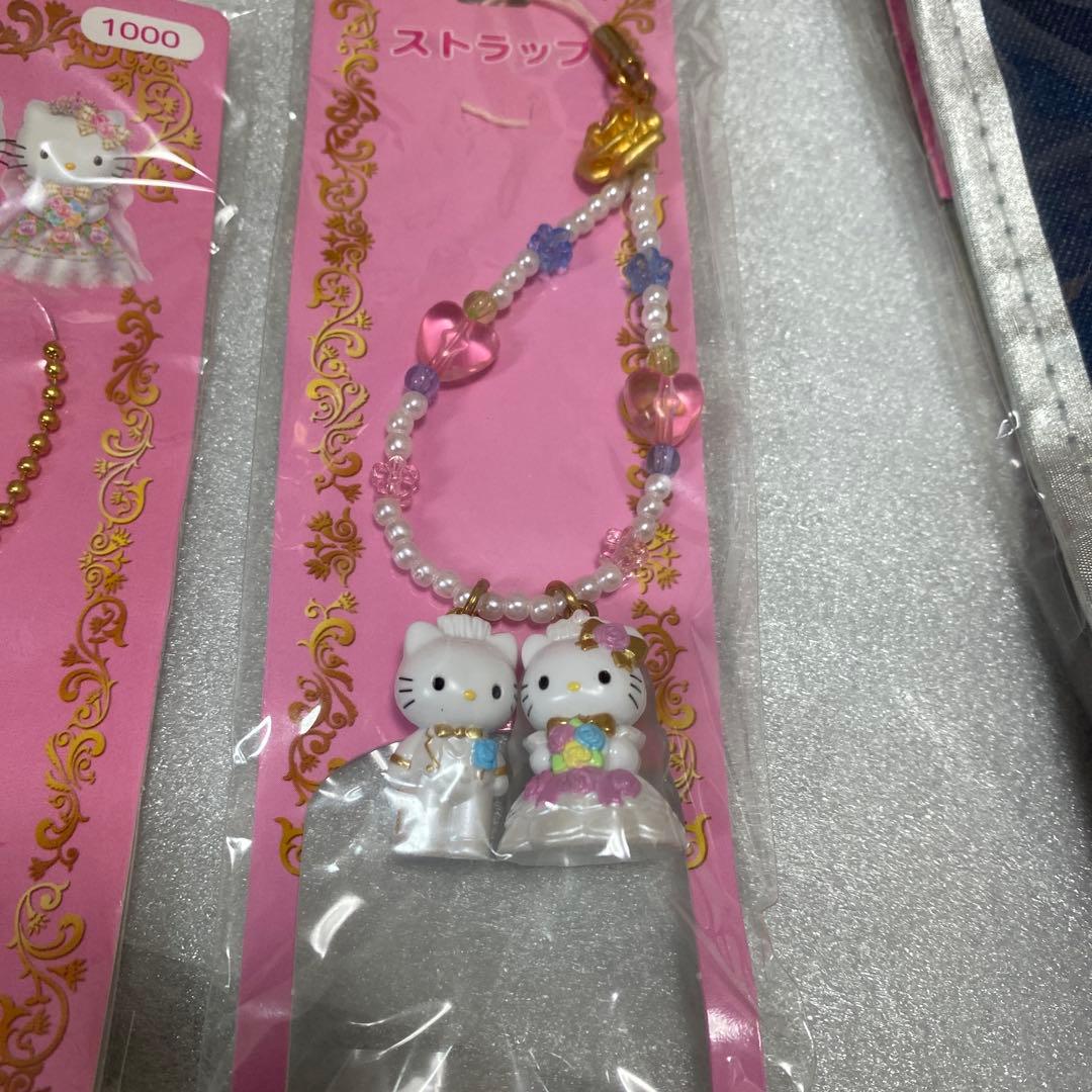 キティ ダニエル ウエディング キーホルダー　ストラップ