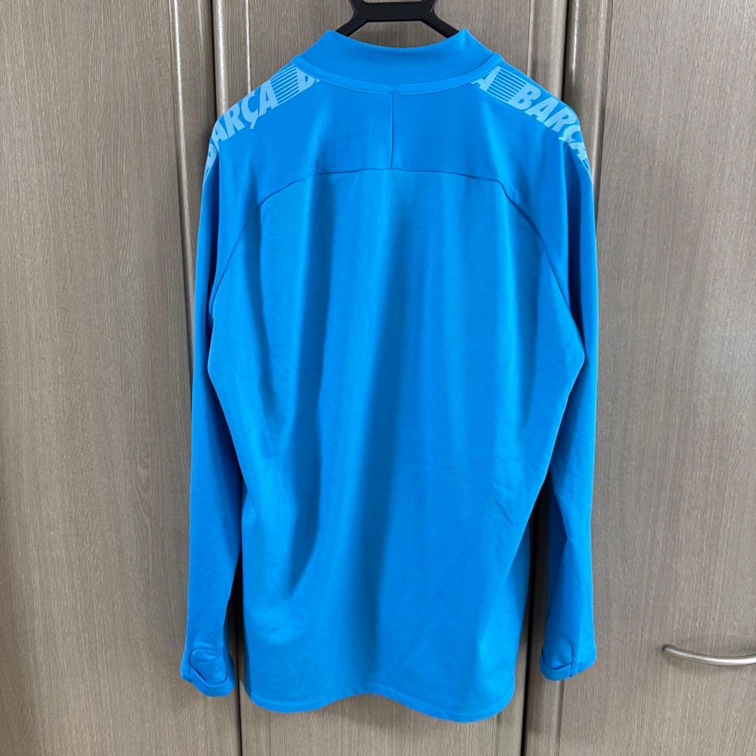 NIKE/ナイキ バルセロナ ハーフジップトップス XL/ブルー/ストライク