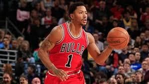 【美品】NBA ブルズ BULLS　adidas デリック・ローズ ユニフォーム