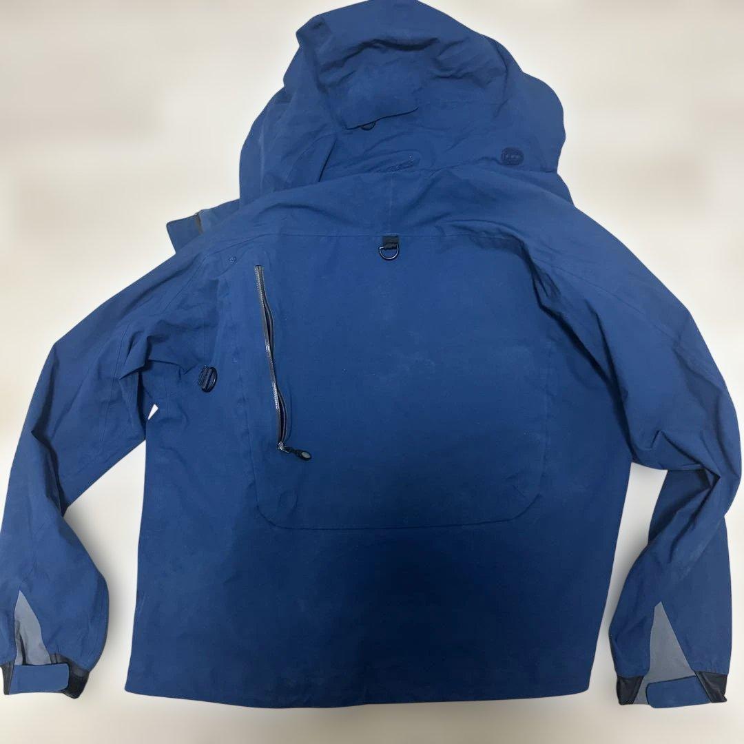 Patagonia フィッシングジャケット ネイビー　s トラウト　パタゴニア