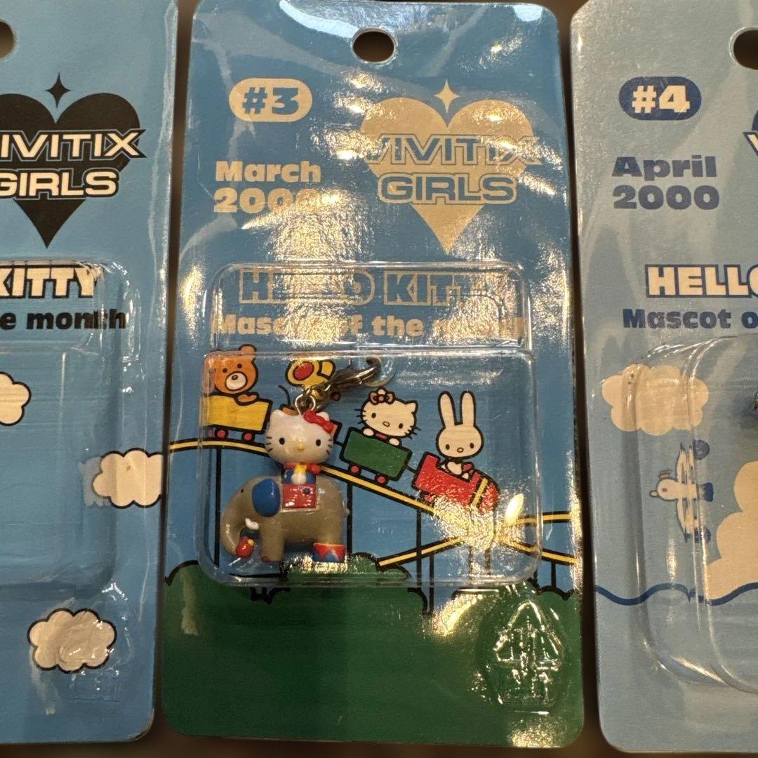 サンリオ　ハローキティ　2000年　コンプリート　VIVITIX 当時物　レトロ